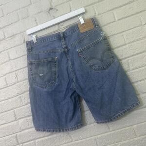 Vintage 1990’s Levi’s 550 Denim Jean Shorts‎ Mid Wash - 33